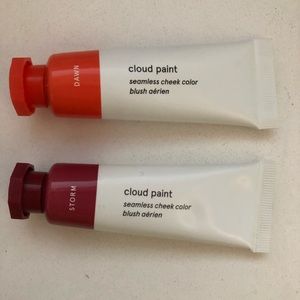 USED Glossier Cloud Paint Duo USED